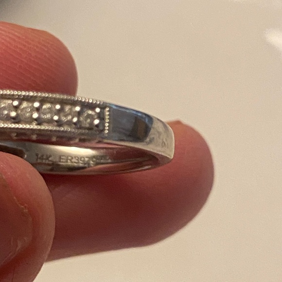 Gabriel & Co. Asscher Cut 14K White Gold Ring - Picture 13 of 13